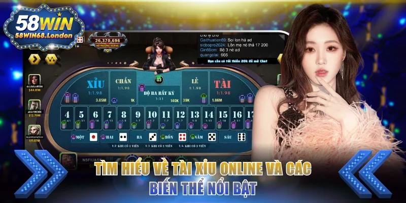 Tìm hiểu về tài xỉu online và các biến thể nổi bật